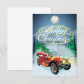 Kerstkaart begroeten (Voorkant / Achterkant)