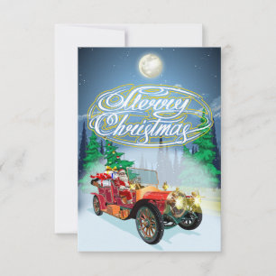 Kerstkaart begroeten