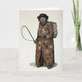  kerstkaart Belsnickel Feestdagen Kaart