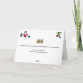 Kerstkaart - Birmingham, Alabama, USA Feestdagen Kaart (Achterkant)