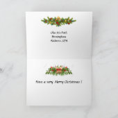 Kerstkaart - Birmingham, Alabama, USA Feestdagen Kaart (Binnen)