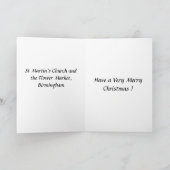 kerstkaart - Birmingham Kaart (Binnen)