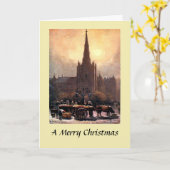 kerstkaart - Birmingham Kaart (Gele Bloem)