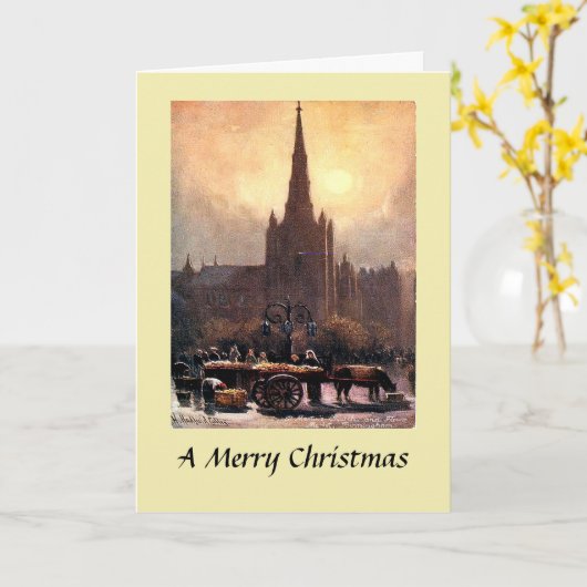 Kerstkaart - Birmingham Kaart (Gele Bloem)