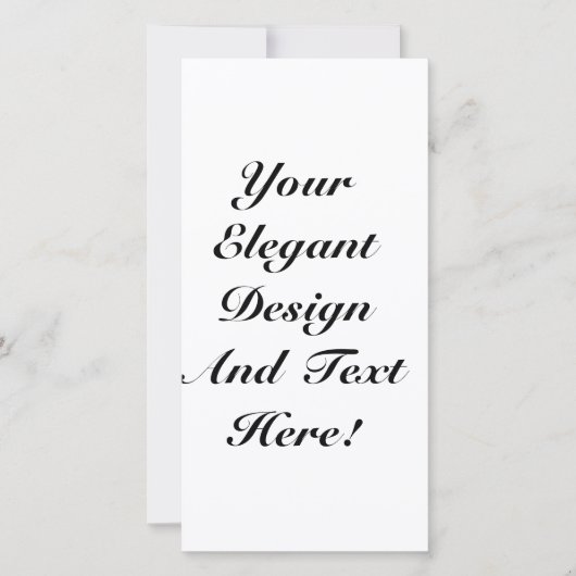 kerstkaart blanco flat-holiday-kaart (Voorkant)