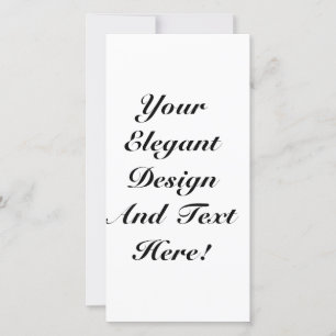 kerstkaart blanco flat-holiday-kaart