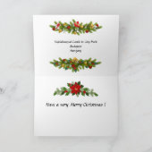 Kerstkaart - Boedapest, Hongarije Feestdagen Kaart (Binnen)