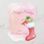 KERSTKAART BOHO STIJL KAART (Voorkant / Achterkant)