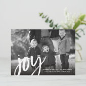 Kerstkaart Bold Joy (Staand voorkant)