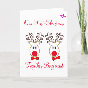 Kerstkaart - Boyfriend Echtgenoot Mijnheer of Zijn Feestdagen Kaart