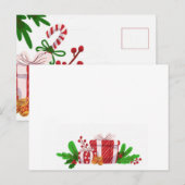 Kerstkaart Briefkaart (Voorkant / Achterkant)