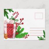 Kerstkaart Briefkaart (Achterkant)