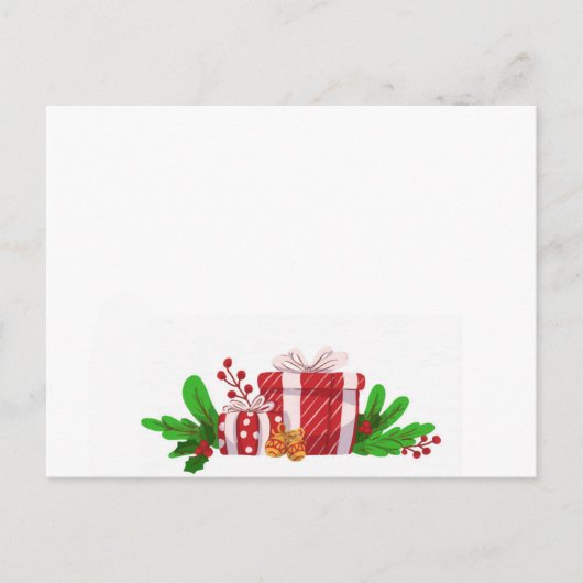 Kerstkaart Briefkaart (Voorkant)