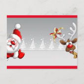 kerstkaart briefkaart (Voorkant)