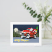 kerstkaart briefkaart (Staand voorkant)