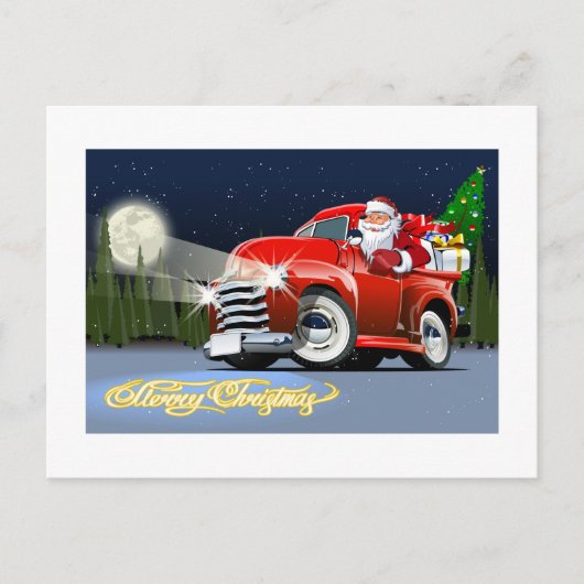 kerstkaart briefkaart (Voorkant)