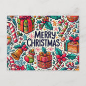 Kerstkaart briefkaart (Achterkant)