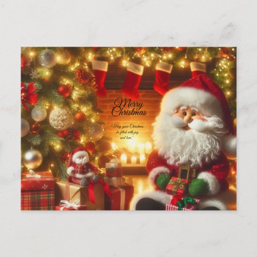 Kerstkaart briefkaart (Voorkant)