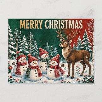 Kerstkaart Briefkaart