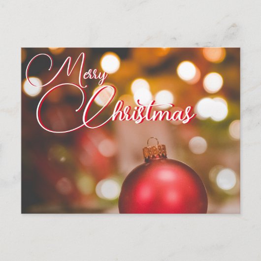 kerstkaart briefkaart (Voorkant)