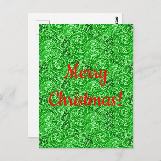 Kerstkaart Briefkaart (Voorkant / Achterkant)