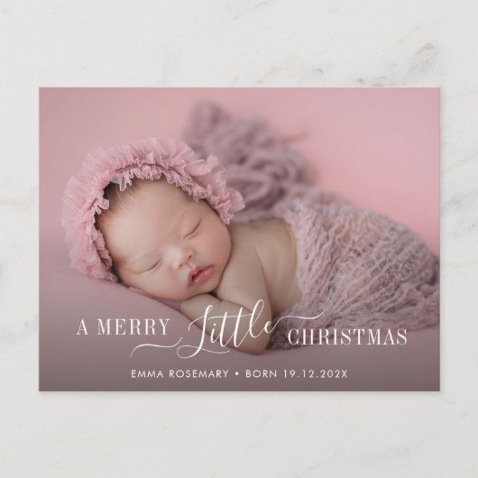 kerstkaart briefkaart (Voorkant)