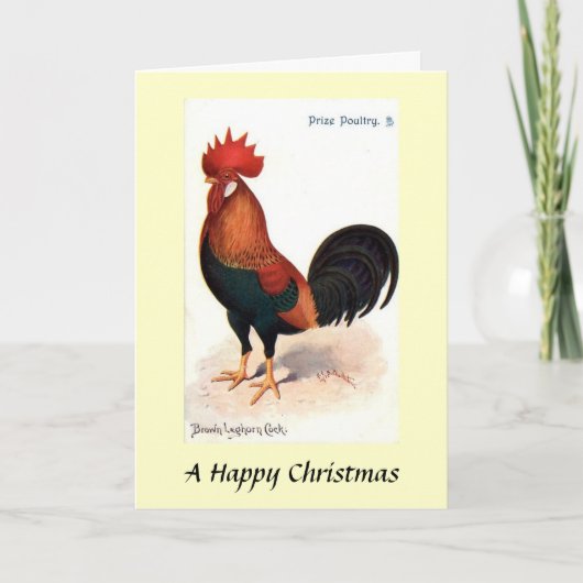 KerstKaart - bruine ledemaat Feestdagen Kaart (Voorkant)