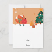 Kerstkaart - Cadeauberg (Achterkant)