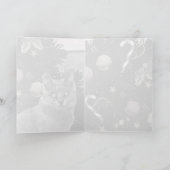 Kerstkaart Chartreux Groet Feestdagen Kaart (Binnen)