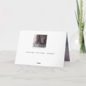 Kerstkaart "Chestnut Cheer" (met binnenkant ontwer Feestdagen Kaart (Achterkant)