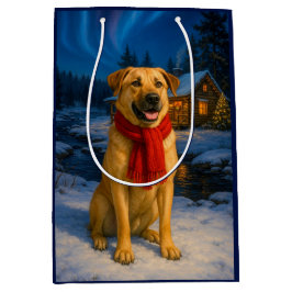 Kerstkaart Chinook Medium Cadeauzakje