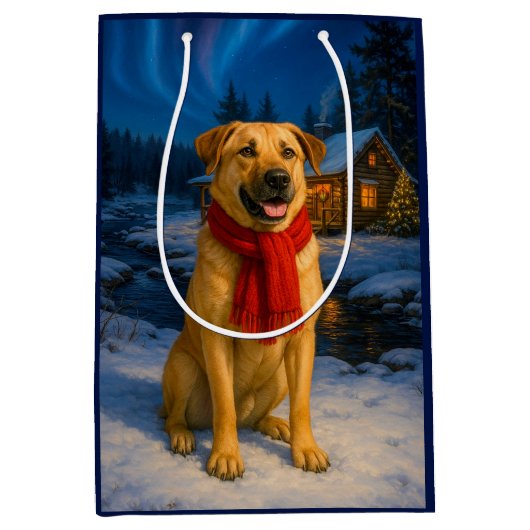 Kerstkaart Chinook Medium Cadeauzakje (Voorkant)