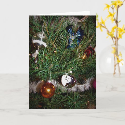 Kerstkaart “Christmas Knight” Kaart (Gele Bloem)