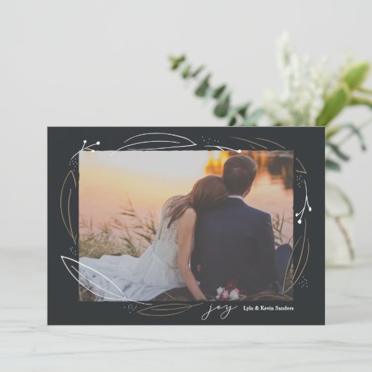 Kerstkaart 'Cirkel van Vreugde' (Staand voorkant)