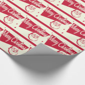  kerstkaart Classic Design Gift Cadeaupapier (Hoek)