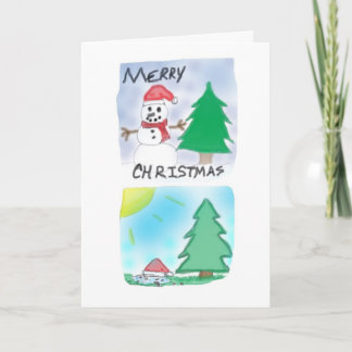 Kerstkaart: D Feestdagen Kaart