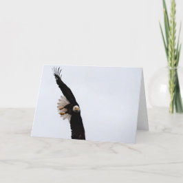 Kerstkaart: Daar komt Kerstman Klauw... Feestdagen Kaart