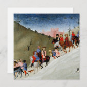 Kerstkaart 'De reis van de Wijzen' (Voorkant / Achterkant)