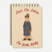 Kerstkaart Deck The Docks