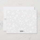 Kerstkaart die - al manier lachen (Achterkant)