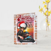 kerstkaart DJ SWAG Kaart (Gele Bloem)