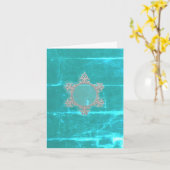 Kerstkaart door dalDesignNZ Kaart (Gele Bloem)