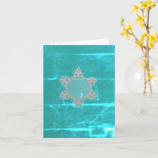 Kerstkaart door dalDesignNZ Kaart (Gele Bloem)