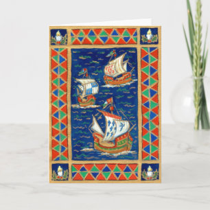 kerstkaart - drie verzendingen feestdagen kaart