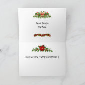 Kerstkaart - Durham, Engeland Feestdagen Kaart (Binnen)