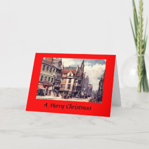 Kerstkaart - Edinburgh Feestdagen Kaart