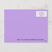 Kerstkaart Eenhoorn Uil en Vos Feestdagenkaart (Achterkant)