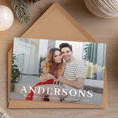 Kerstkaart | Elegant Kerstpaar