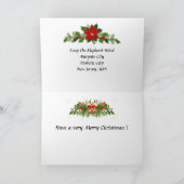 kerstKaart - Elephant Hotel, Atlantic City Feestdagen Kaart (Binnen)