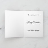 Kerstkaart elf 'Idioten Gids Sitebeheer' Kaart (Binnen)